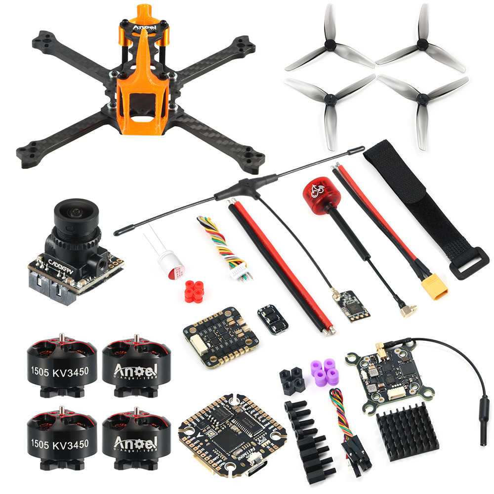 Angel35 3.5inch Freestyle FPV  - огляд і ціна Speedybee F405 V4 Bls 55A Stack