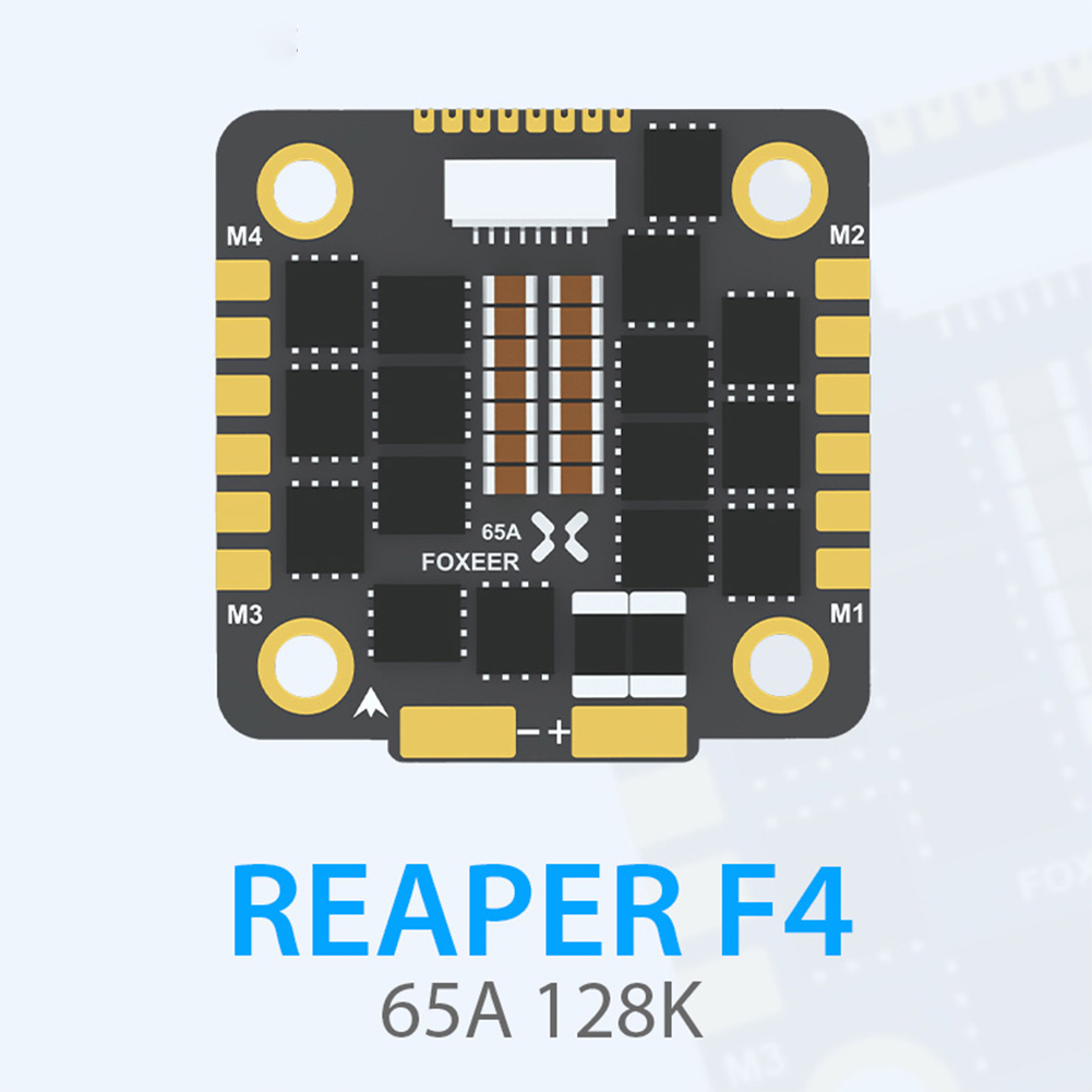 Foxeer Reaper F4 128K 65A 30X3 - огляд і ціна Foxeer Reaper F4 128K 65A Esc