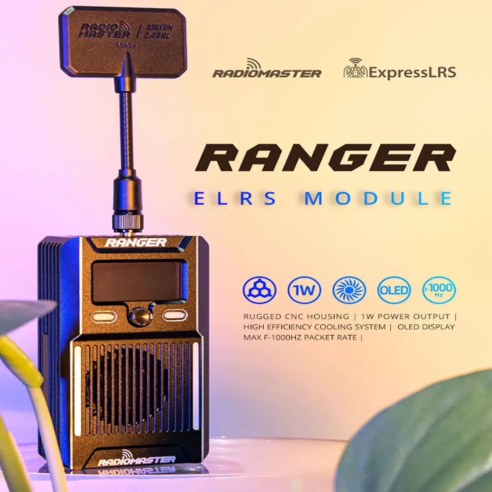 RadioMaster Ranger 2.4GHz ELRS - огляд і ціна Radiomaster Ranger 2.4Ghz Elrs Module